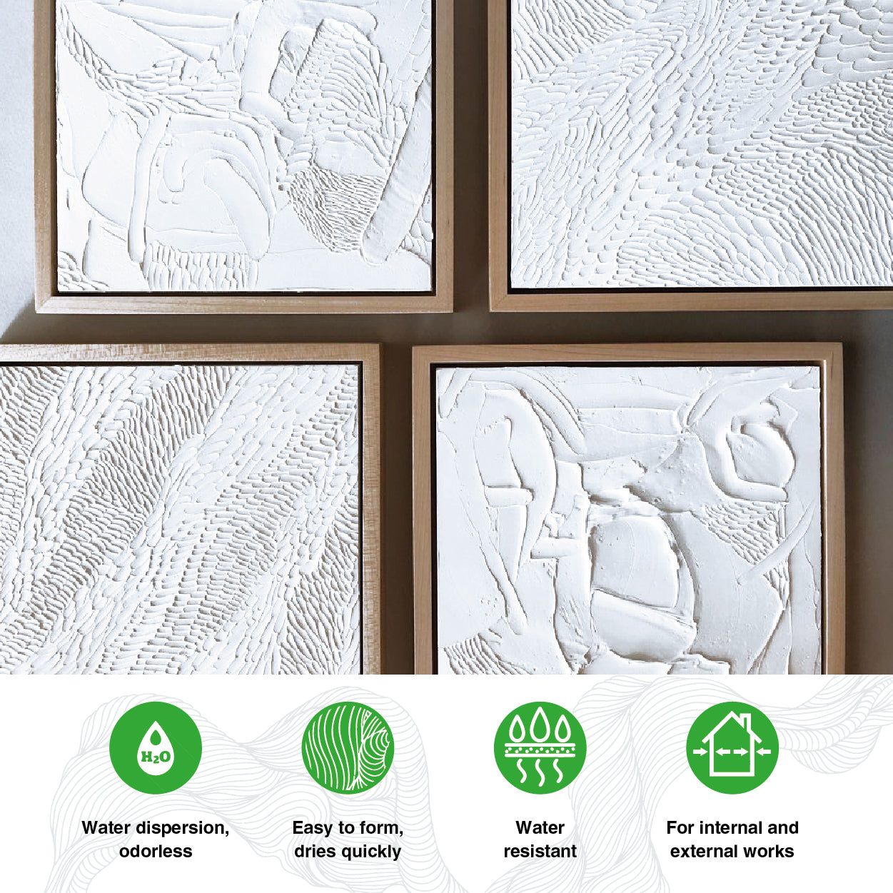 Structural paste Composite / Fine sand / various volumes