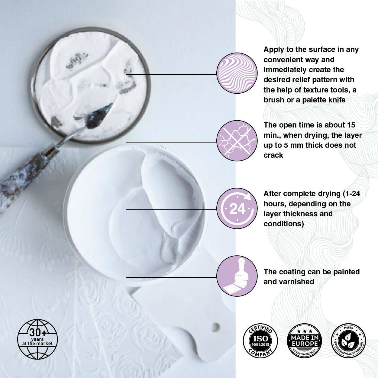 Structural paste Composite / Smooth texture 300 ml