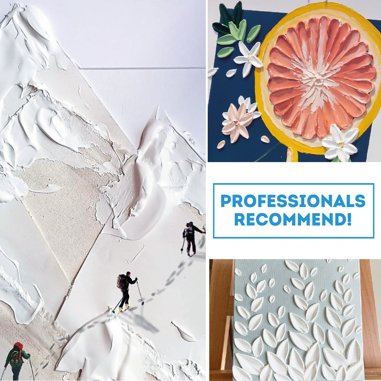Structural paste 3D Composite / Smooth texture / different volumes