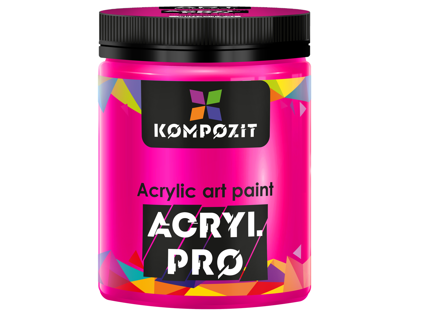 Profesionálne akrylové farby ACRYL PRO Kompozit 430 ml / Fluorescenčné farby