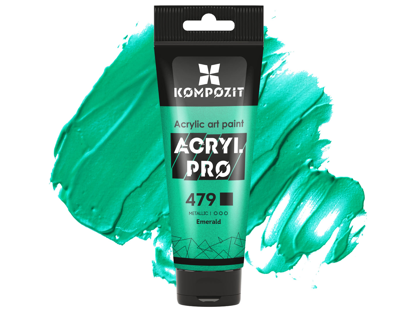 Professional acrylic paints ACRYL PRO Composite 75 ml / Metallic colors