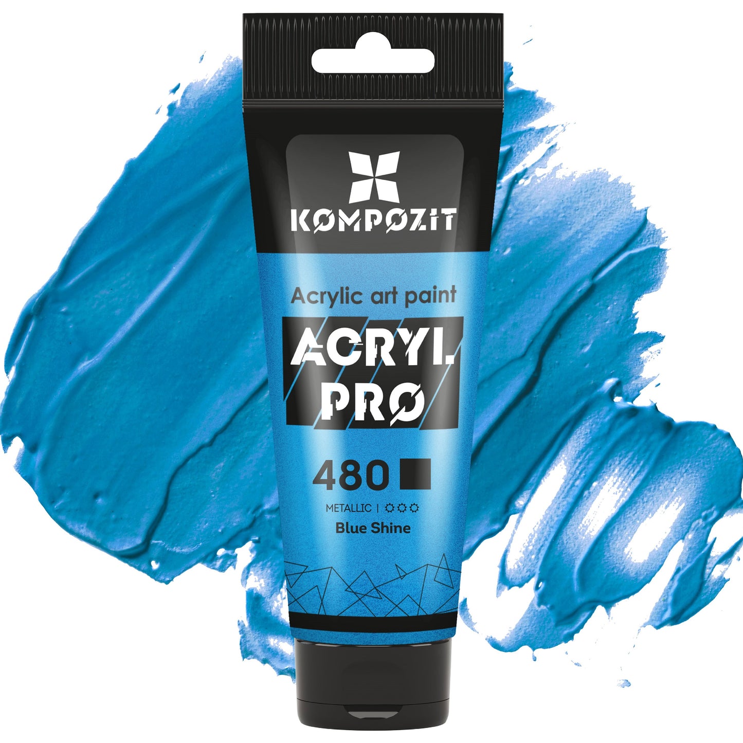 Professional acrylic paints ACRYL PRO Composite 75 ml / Metallic colors