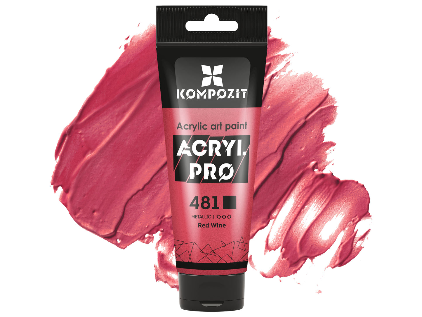Professional acrylic paints ACRYL PRO Composite 75 ml / Metallic colors