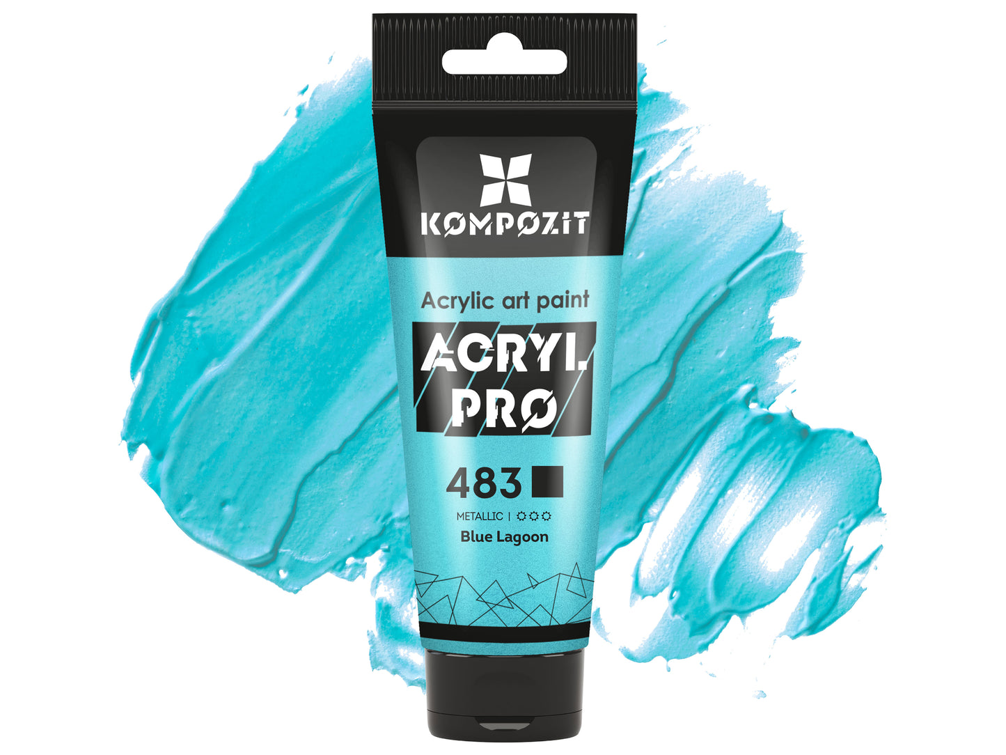 Professional acrylic paints ACRYL PRO Composite 75 ml / Metallic colors