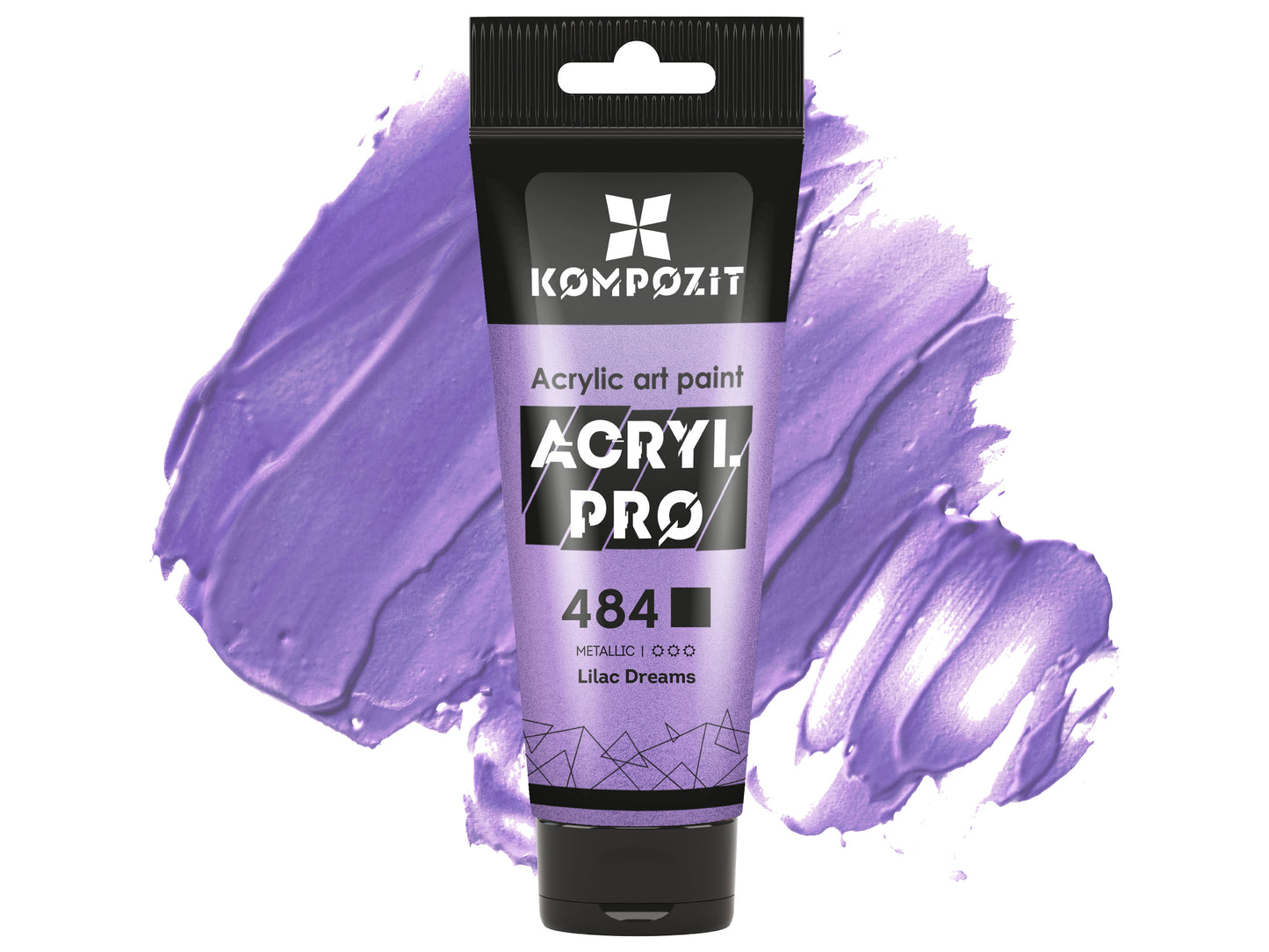 Professional acrylic paints ACRYL PRO Composite 75 ml / Metallic colors