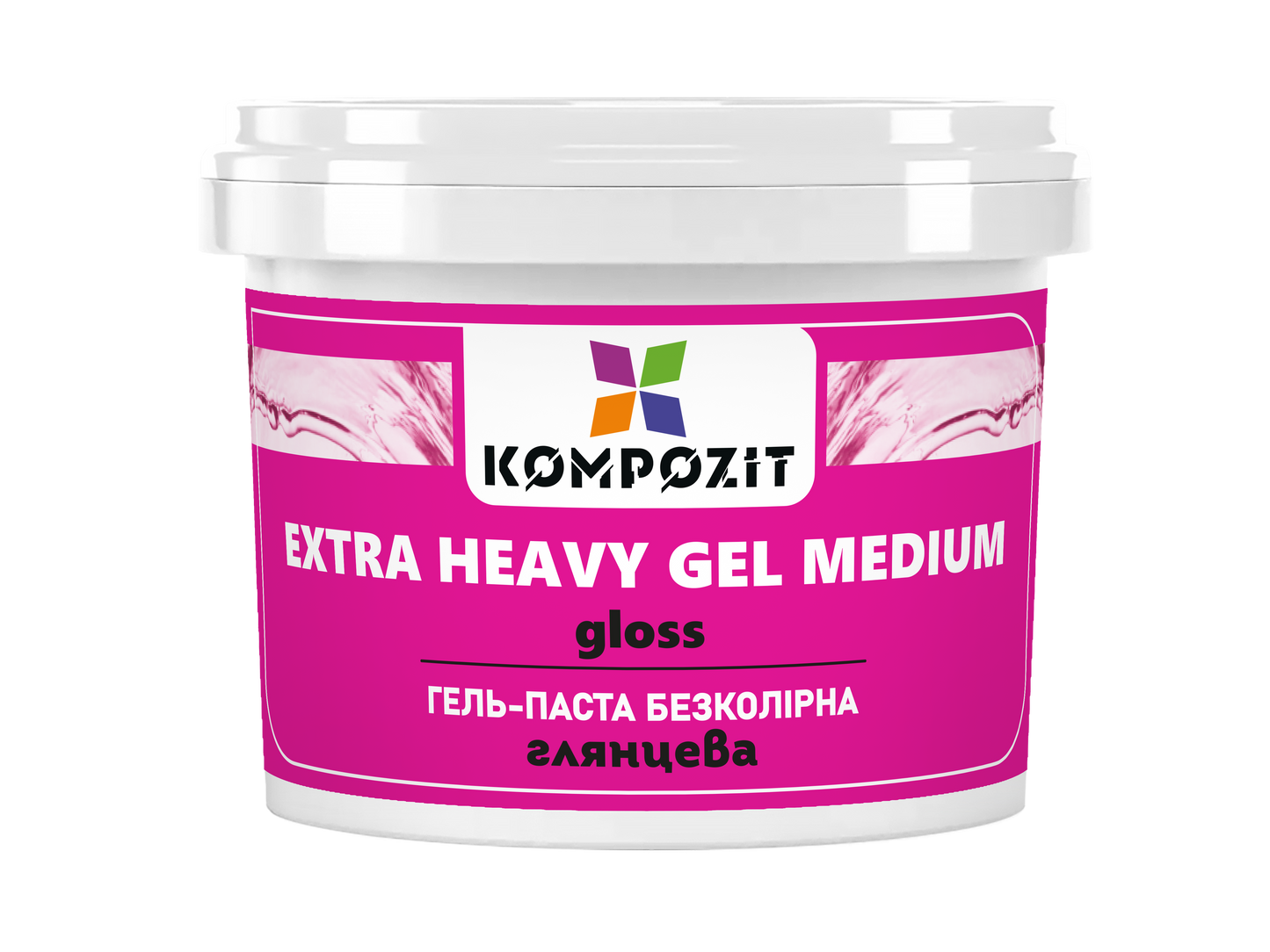 Lesklé medium Extra Heavy Kompozit / bezfarebný, lesklý / rôzne objemy