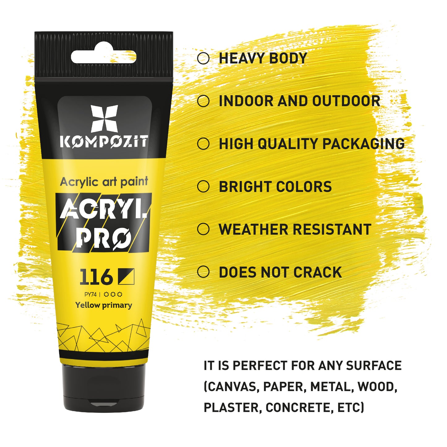 Professionelle Acrylfarben ACRYL PRO Composite 75 ml / Verschiedene Farbtöne