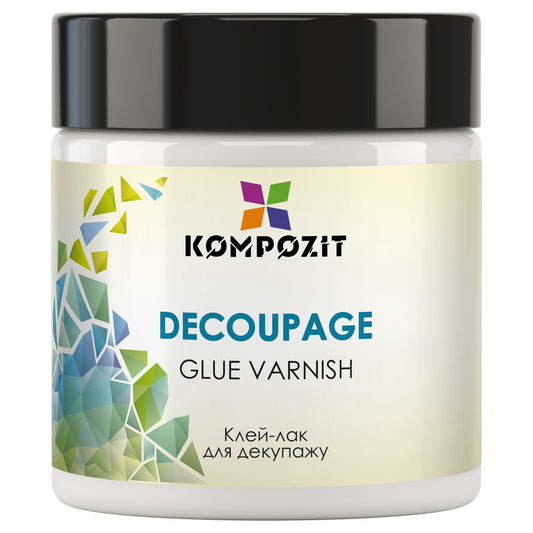 Lak a lepidlo na dekupáž Kompozit / 140 ml