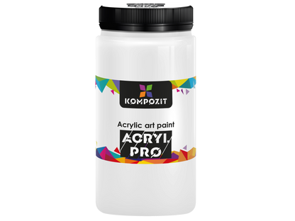 Profesionálne akrylové farby ACRYL PRO Kompozit 1000 ml / Rôzne odtiene