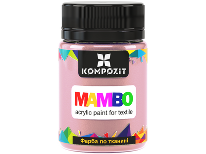 Farby na textil a kožu MAMBO Kompozit 50 ml / Pastelové farby