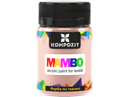 Farby na textil a kožu MAMBO Kompozit 50 ml / Pastelové farby