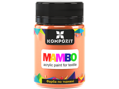 Farby na textil a kožu MAMBO Kompozit 50 ml / Pastelové farby