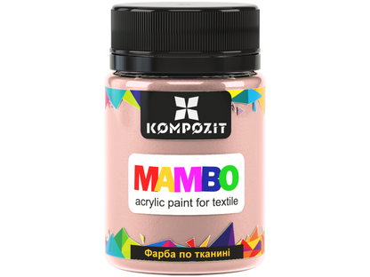 Farby na textil a kožu MAMBO Kompozit 50 ml / Pastelové farby