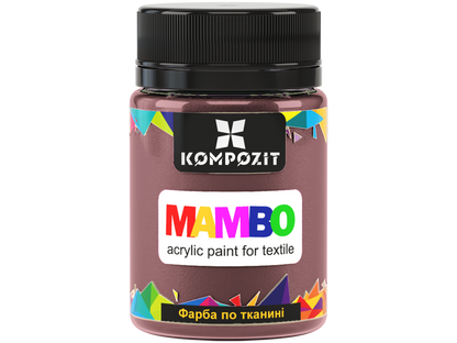 Farby na textil a kožu MAMBO Kompozit 50 ml / Pastelové farby