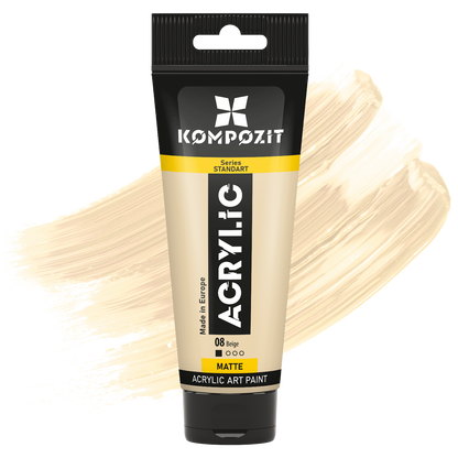 Akrylová farba STANDART Kompozit 75 ml / Rôzne odtiene