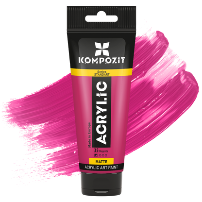 Akrylová farba STANDART Kompozit 75 ml / Rôzne odtiene