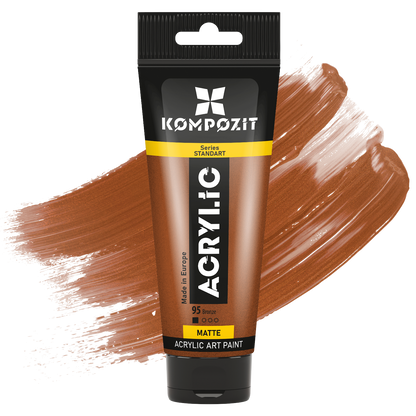 Akrylová farba STANDART Kompozit 75 ml / Metalické odtiene