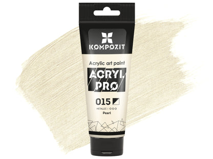 Profesionálne akrylové farby ACRYL PRO Kompozit 75 ml / Metalické farby