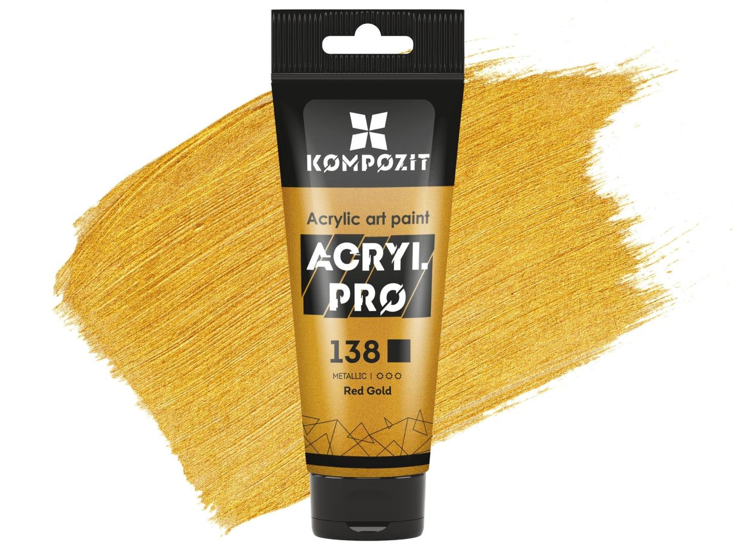 Profesionálne akrylové farby ACRYL PRO Kompozit 75 ml / Metalické farby