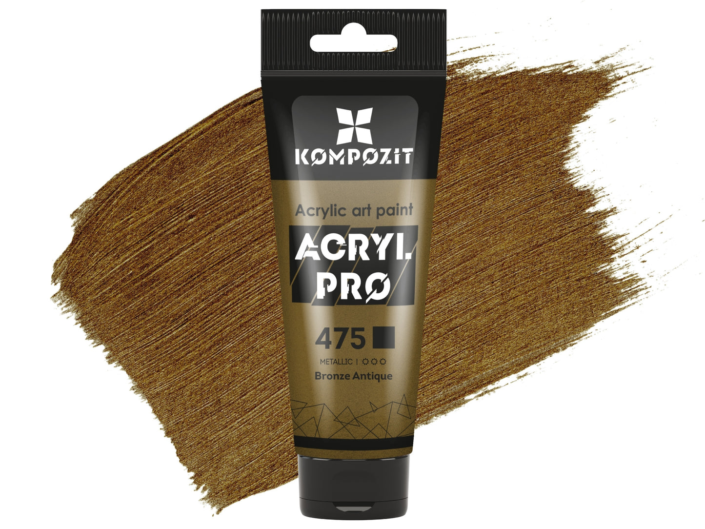 Profesionálne akrylové farby ACRYL PRO Kompozit 75 ml / Metalické farby
