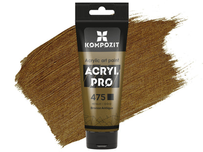 Profesionálne akrylové farby ACRYL PRO Kompozit 75 ml / Metalické farby