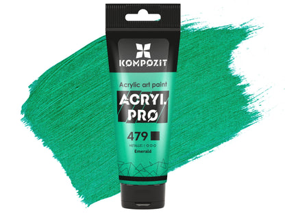 Profesionálne akrylové farby ACRYL PRO Kompozit 75 ml / Metalické farby