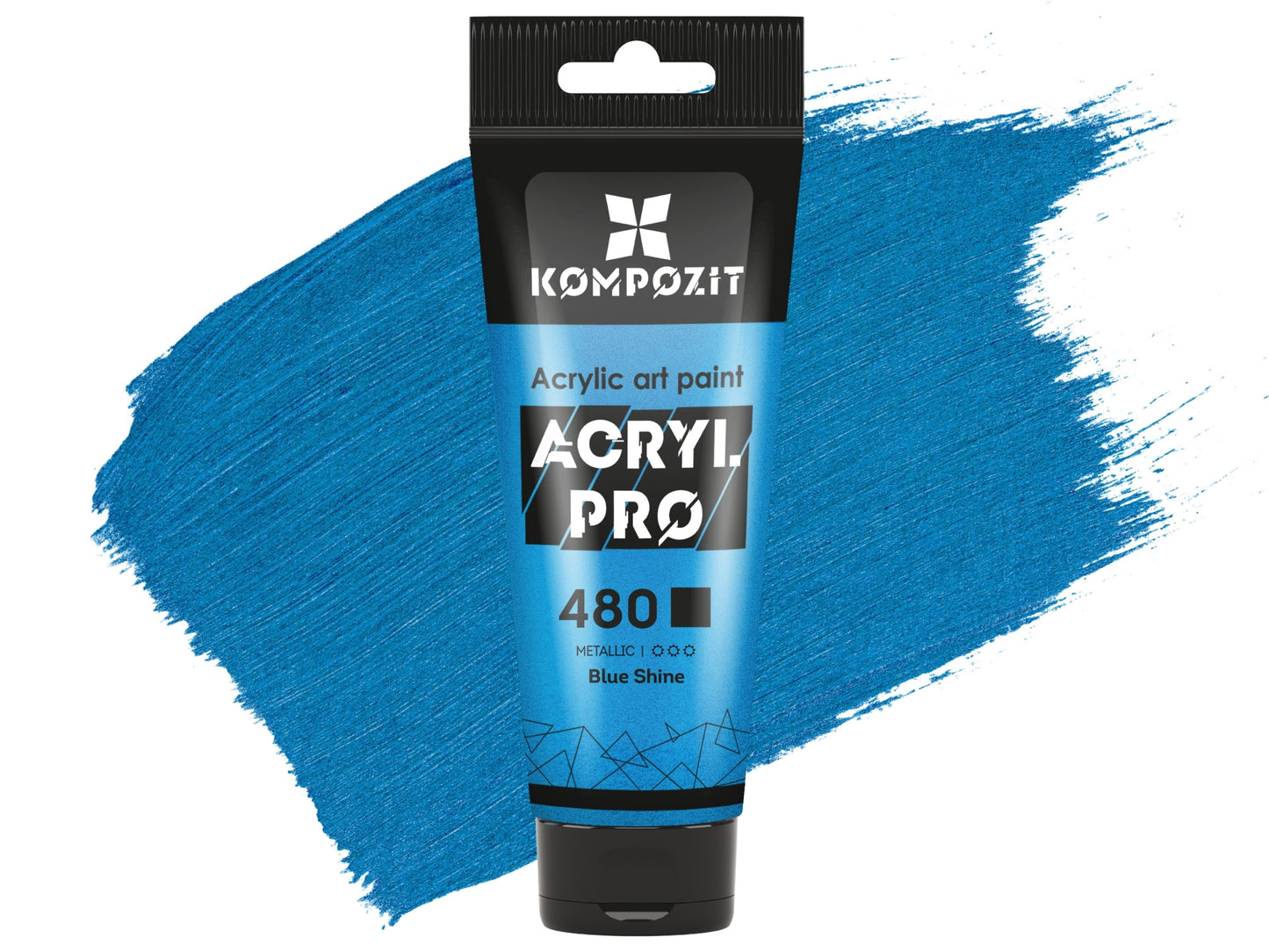 Profesionálne akrylové farby ACRYL PRO Kompozit 75 ml / Metalické farby