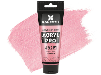 Profesionálne akrylové farby ACRYL PRO Kompozit 75 ml / Metalické farby