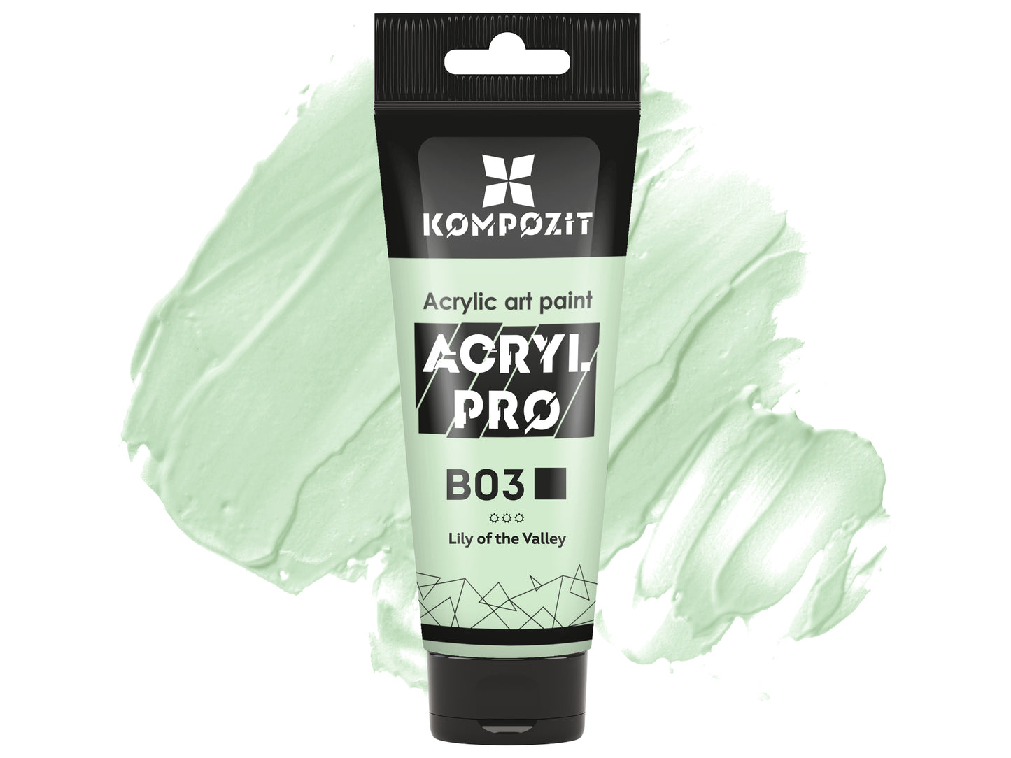 Professional acrylic paints ACRYL PRO Composite 75 ml / Pastel colors