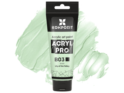 Professional acrylic paints ACRYL PRO Composite 75 ml / Pastel colors