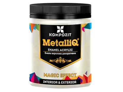Metallic professional acrylic paints MetalliQ Kompozit 500 g / Various shades