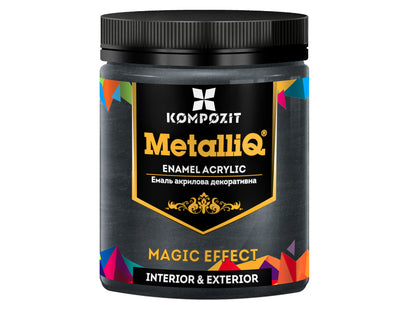 Metallic professional acrylic paints MetalliQ Kompozit 500 g / Various shades