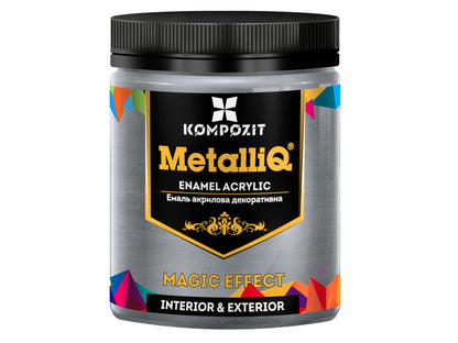 Metallic professional acrylic paints MetalliQ Kompozit 500 g / Various shades