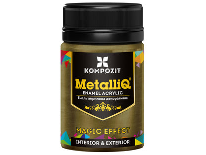 Metallic professional acrylic paints MetalliQ Kompozit 70 g / Various shades