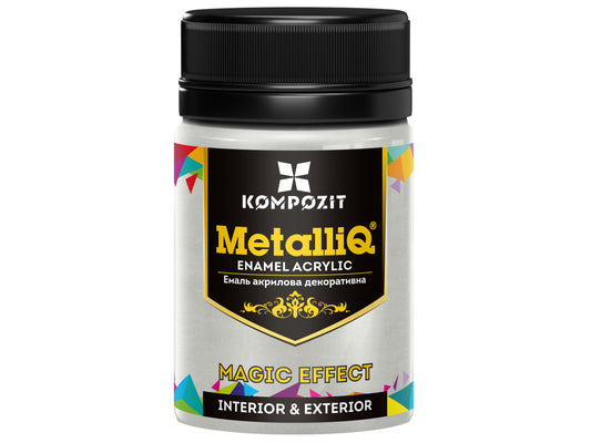 Metallic professional acrylic paints MetalliQ Kompozit 70 g / Various shades