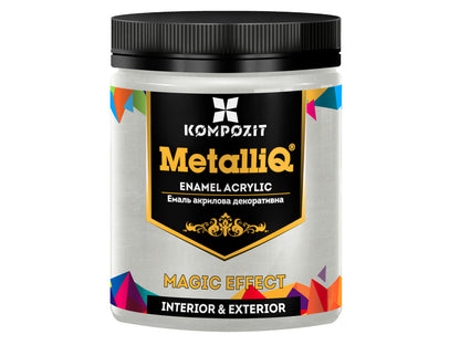 Metallic professional acrylic paints MetalliQ Kompozit 500 g / Various shades