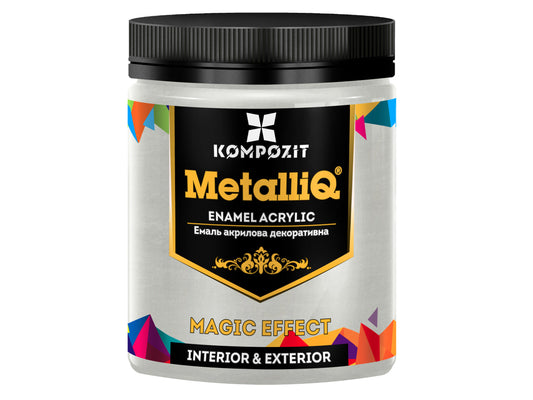 Metallic professional acrylic paints MetalliQ Kompozit 500 g / Various shades